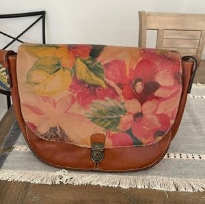 Patricia Nash Floral Crossbody bag